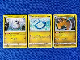 Pokémon Dragonite 3 Card Evolution Set - Holo Rare Pokémon Card - All Near Mint | eBay