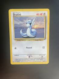 Pokémon TCG Dratini Base Set 26/102 Regular Unlimited Uncommon MP | eBay