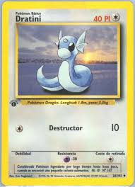 Auction Prices Realized Tcg Cards 1999 POKEMON SPANISH Dratini