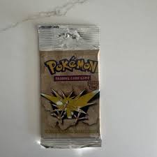 Pokemon Fossil Booster Pack Long Crimp WOTC Aerodactyl Vintage Rare Tcg | eBay