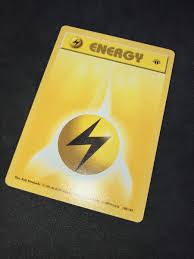 1999 Pokémon 1st Edition Base Set Lightning Energy 100/102 ...