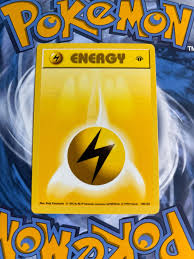 1st Edition Shadowless Lightning Energy | Mercari