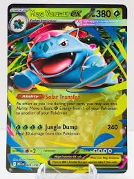 Pokemon Mega Venusaur ex 003/132 Base Set Mega Evolutions ...