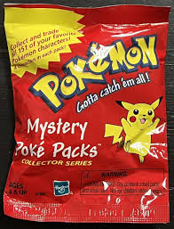 Rare Vintage Unopened 1999 Pokemon Mystery Poke Pack ...