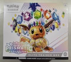 NEW 2025 Pokemon SV8.5 Prismatic Evolutions Elite Trainer ...