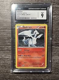 Pokemon 2011 Black & White Base Set #26 RESHIRAM Rare Holo CGC 9 (PSA 9) | eBay