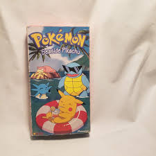 Vintage Pokémon Seaside Pikachu 1997-1998 VHS tape | eBay