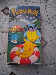 Pokémon "Seaside Pikachu" VHS tape Pioneer | Mercari