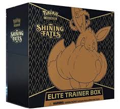 Pokemon TCG: Shining Fates Elite Trainer Box (Eevee VMax) IN ...