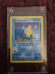 Pokemon Neo Revelation Shining Magikarp Card 66/64 Secret ...
