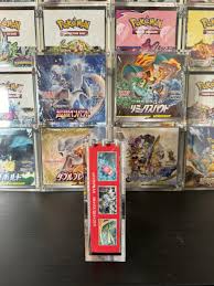 NEW! Pokemon Japanese Chinese Magnetic Booster Box Acrylic ...