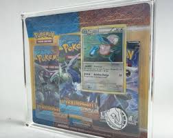 Pokémon 3-pack Blister Acrylic Case | Protection & Display ...