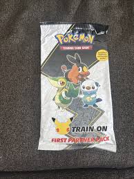2021 Pokémon TCG First Partner Pack Oversized Booster Sealed ...
