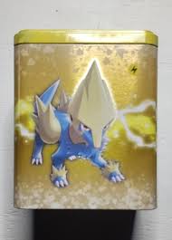 Pokemon TCG Pokemon Stacking Tin Electric Yellow only Tin ...