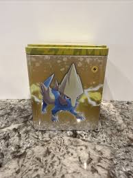 Pokemon 2022 Collectors Stacking Tin - LIGHTNING TIN, Yellow ...