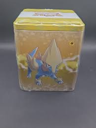 Pokémon Center Electric Stacking Tins- Evolving Skies ...