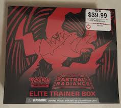 NEW Pokémon TCG Sword & Shield Astral Radiance Elite Trainer ...