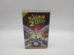 2000 POKEMON the Movie - VHS - Video Cassette - - Etsy