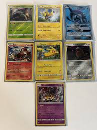Lot Of 7 Pokemon Cards, Read Description | eBay