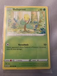 Pokemon Card Bellsprout 001/163 Venoshock Common Battle Styles TCG | eBay