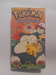 Pokemon Wake Up Snorlax 1997, 1998 VHS New Factory Sealed ...