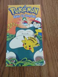 Pokemon Wake Up Snorlax! VHS Tape Used Rare 13023024038| eBay