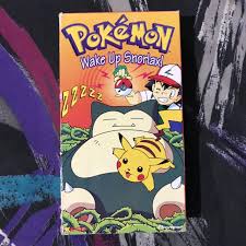 Pokémon WAKE UP SNORLAX! vhs. minor wear on case,... | Depop