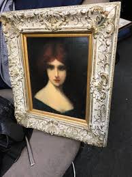 antique original oil portrait painting | eBay