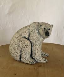 Polar Bear Sculpture by Paul Szeiler - Etsy Israel