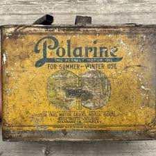 Polarine Half Gallon Oil Can 1915 Standard Oil Company ...
