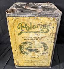 Sold at Auction: 5 GAL MOTORCYCLE OIL CAN POLARINE STANDARD ...