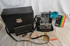 Polaroid Automatic 100 Land Camera 1963-66 With Case Flash ...