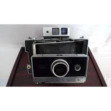 1960s Polaroid Land Camera 250 in Wood & Acrylic Display Case | Chairish