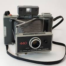 Vintage POLAROID 440 Automatic Land Camera With Strap ...