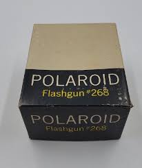 Polaroid Camera Flashgun 268 Untested Unit And Box W/ Extra bulb | eBay