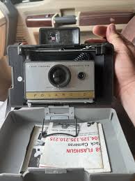Vintage Polaroid 215 Automatic Land Camera with Travel Case ...