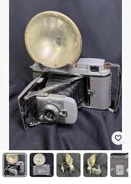 1950s Polaroid Land Camera Model 80 W/ Flash – Vintage ...