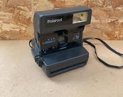 Antique POLAROID Model 636 Black Plastic Vintage Camera #B326 - Etsy