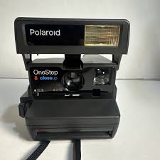 Vintage Polaroid One Step Close Up 600 Instant Film Camera With Strap ~ Untested | eBay