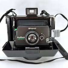Vintage Polaroid Black Accordion Folding ProPack Instant ...