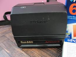 Vintage 1980s Polaroid SUN 660 Instant Film Camera (600 ...