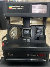 Vintage Polaroid Sun 660 Autofocus Instant Camera | eBay
