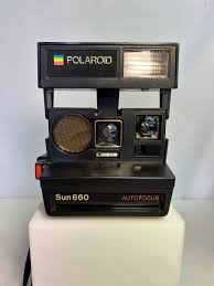Polaroid Sun 660 Autofocus Instant Camera with Strap Vintage | eBay