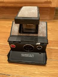 Polaroid SX-70 Land Camera Model 3 with Leather Case and ...