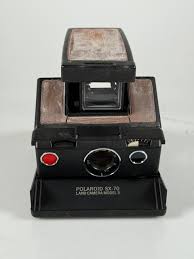 Polaroid SX-70 model 3 film land camera black – Cardinal ...