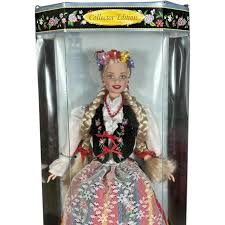 Mattel 1997 Polish Barbie Doll Collector's Edition Dolls of ...