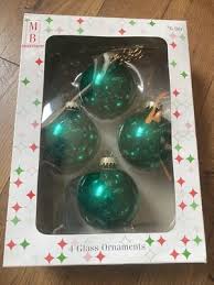CVS Merry Brite Christmas Ornaments Set of Four.. Shiny ...