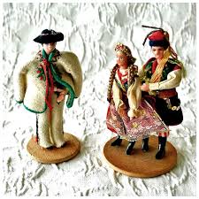 Vintage Folk Art Dolls Handmade in Poland Spoldzielnia. For ...