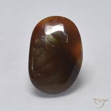 2.60ct Natural Multicolor Fire Agate, Fancy, Translucent