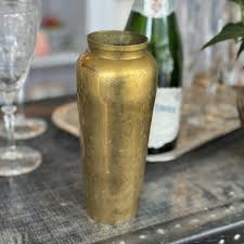 Nermine Brass Vase – MARAIS Home & Garden